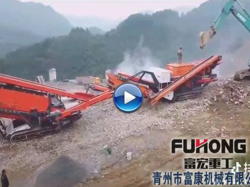 雲南大產量移動国产精品麻豆成人AV电影艾秋站+篩分設備生產現場